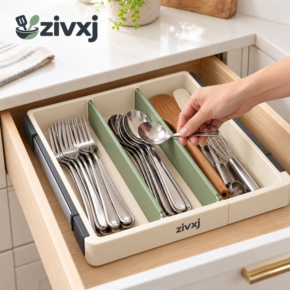 SlideGrid Drawer Organizer detail image 1